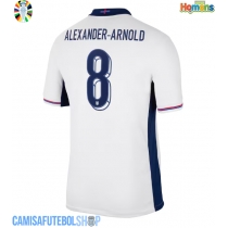 Camisa de time de futebol Inglaterra Alexander-Arnold #8 Replicas 1º Equipamento Europeu 2024 Manga Curta